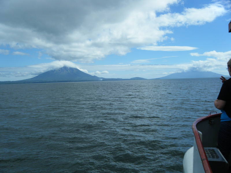 Ometepe from the ferry