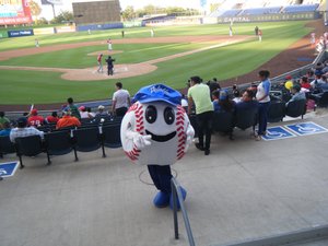 Baseball mascot