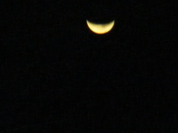 the moon!