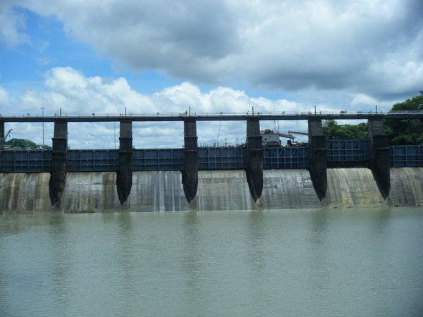 Panama Canal dam