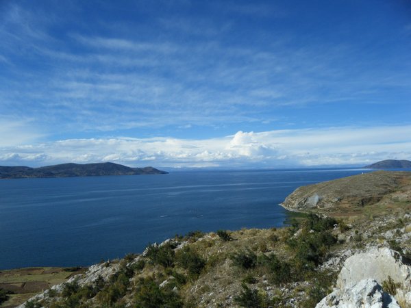 Nice view of Lake Titicaca