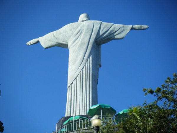Christ the Redeemer from behind!