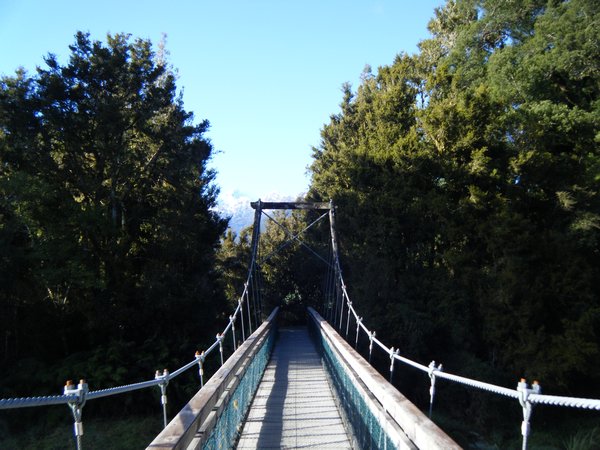 Bridge on the lake walk