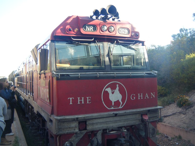 The Ghan engine