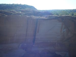 Side of the canyon