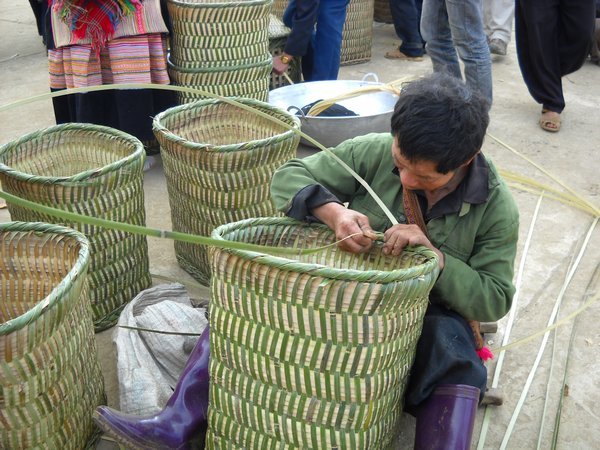 Basket making