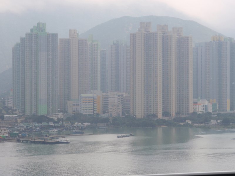 View Look Back At Mainland Hong Kong