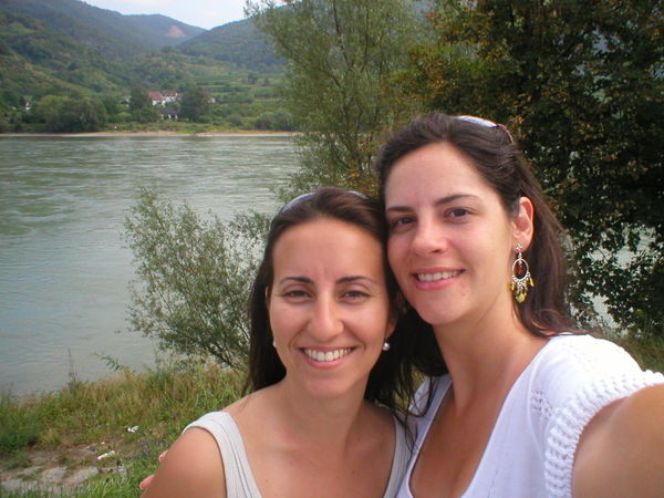 Dani and I by the Danube