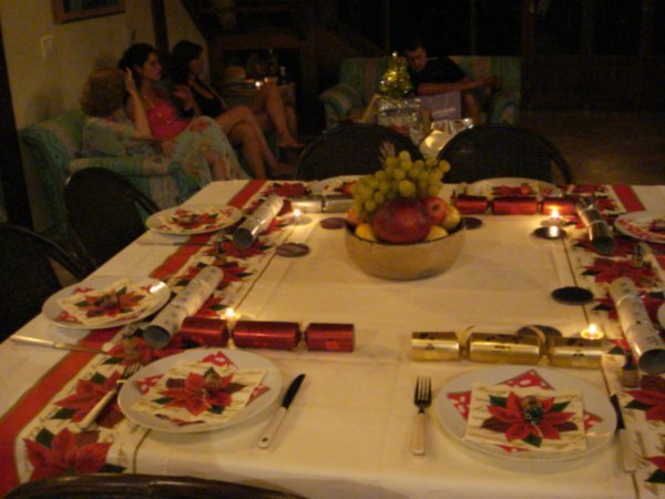 christmas' table