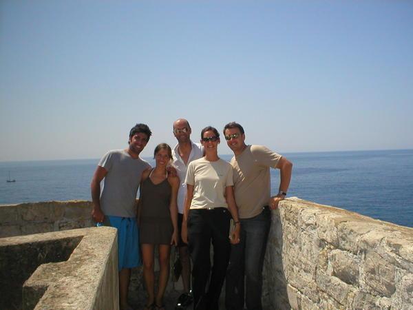 5 of us in Dubrovnik