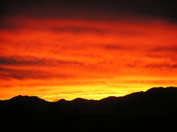 Desert sunset 6