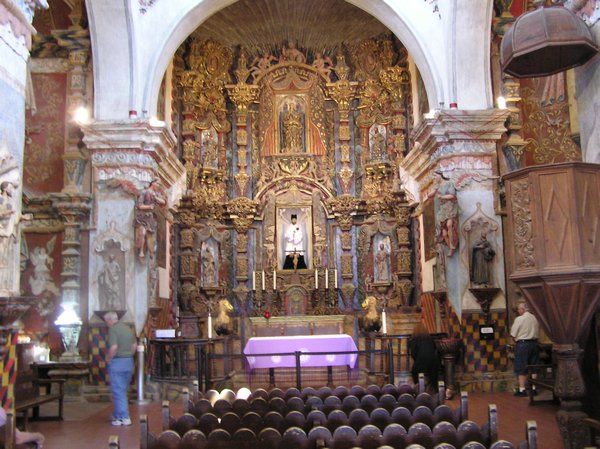 Interior of the Mission