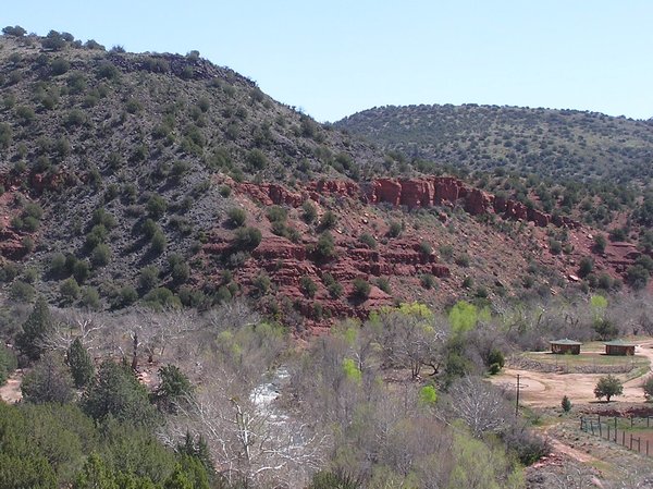 A red rock view