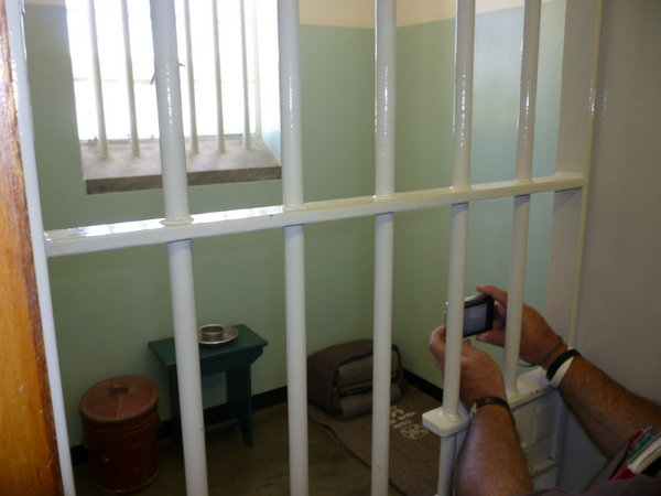 Nelson Mandela's cell - Robbin Island