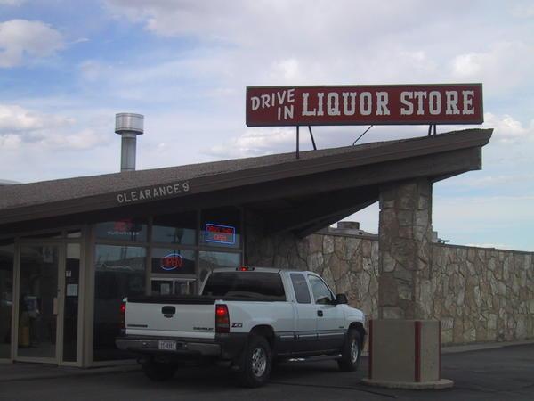 Drive-in Liquor Store