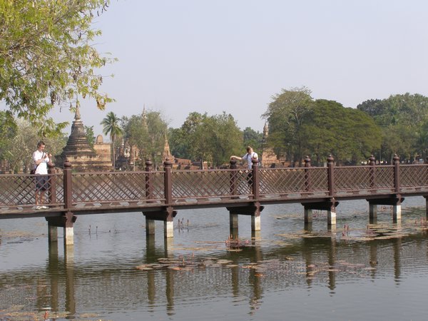 Bridge over the river Thai...