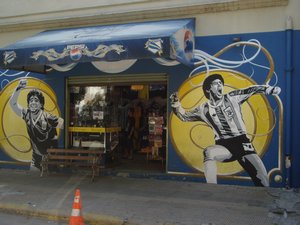Boca Juniors mural