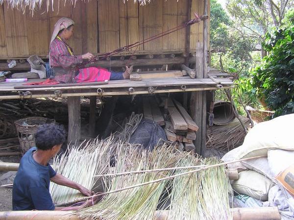 Hill Tribe People at Work
