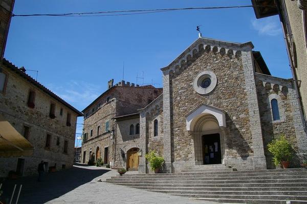 Castellina - the local Church