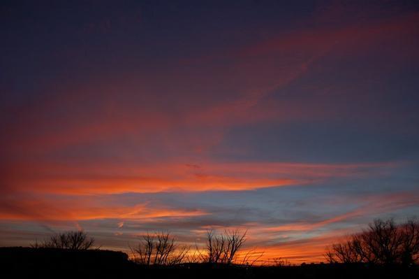 A New Mexico sunset