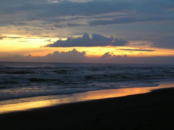 Sunset from Tilapita Beach