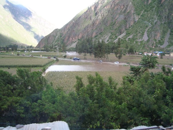 Flooding in Sacred Valley