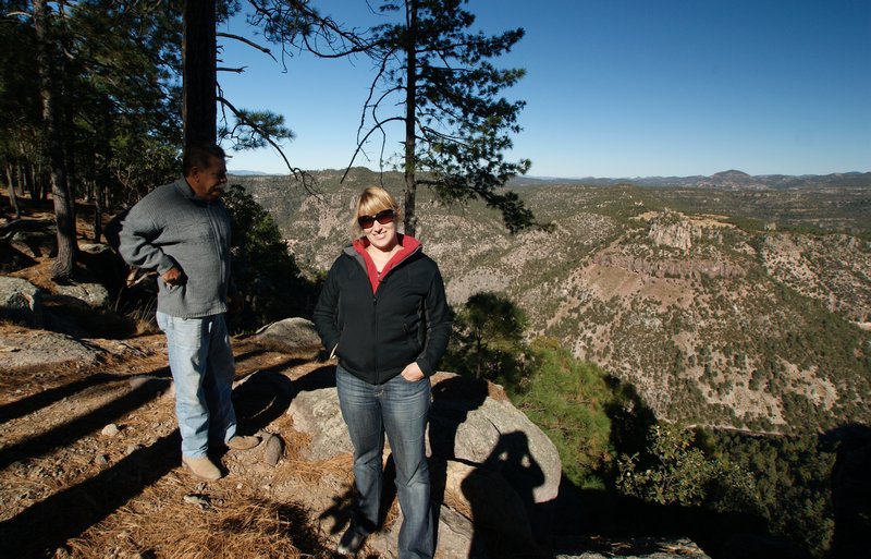Klaire and Roger, Copper Canyon