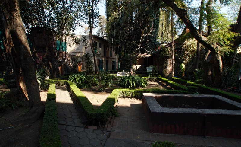 Trotsky's Courtyard, Mexico City