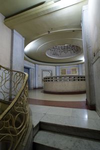 Faded elegance, Lobby of the casa building, Havana