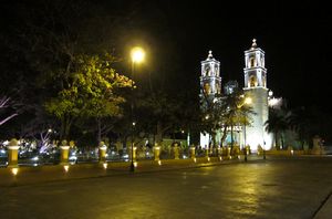 Valladolid at night