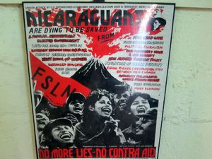 Posters in the Museo, Perquín