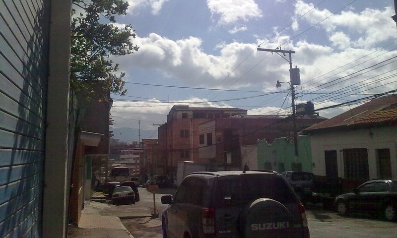 Tegucigalpa near the bus terminal