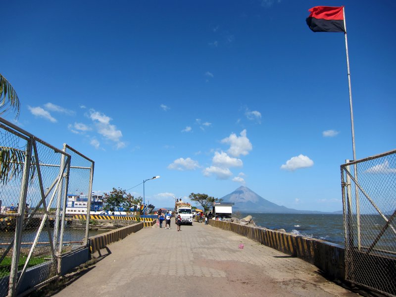 On the way to Ometepe