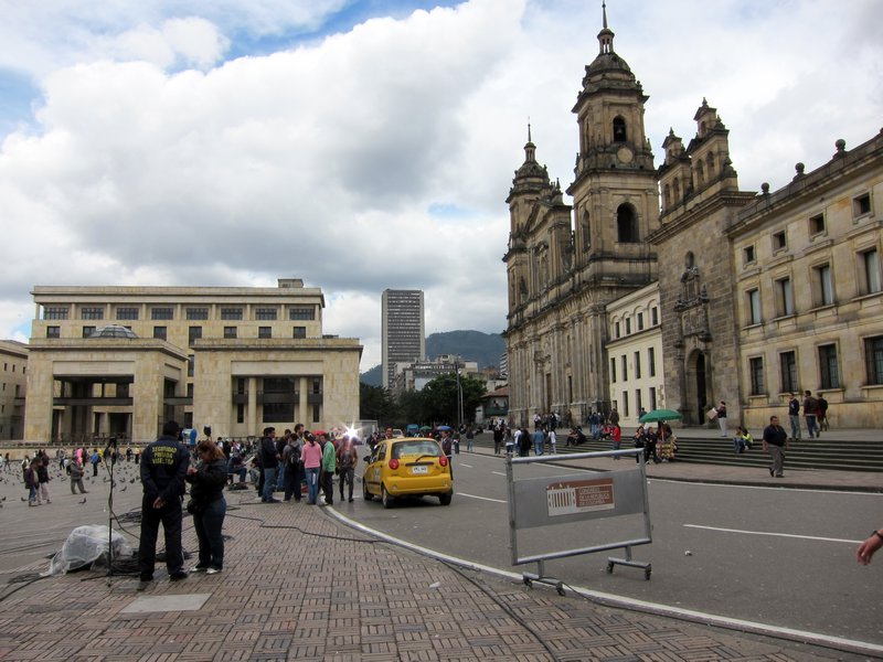 Filming, Bogotá