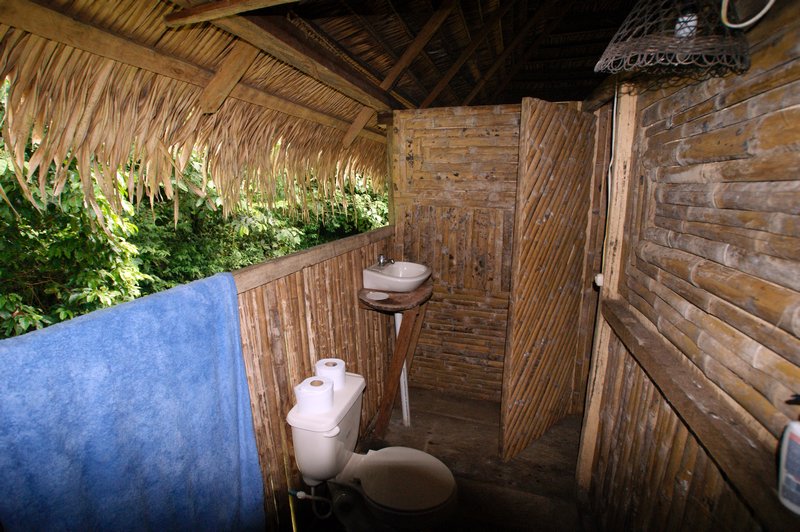 The bathroom, Dracaena lodge