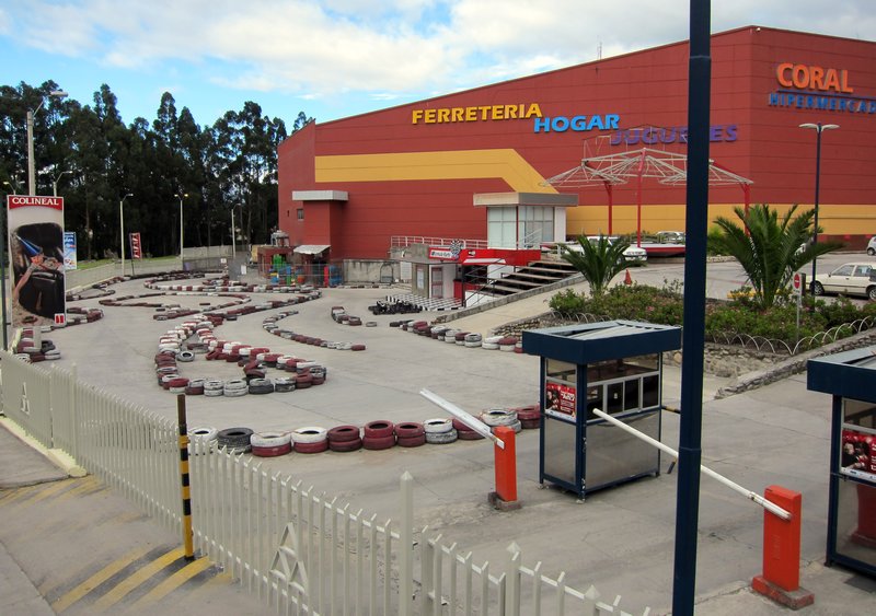 Shopping centre kart track, Cuenca