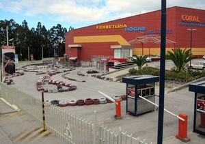 Shopping centre kart track, Cuenca