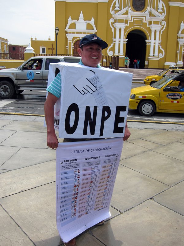 How to vote, Peruvian style