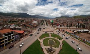 Cusco from the giant statue
