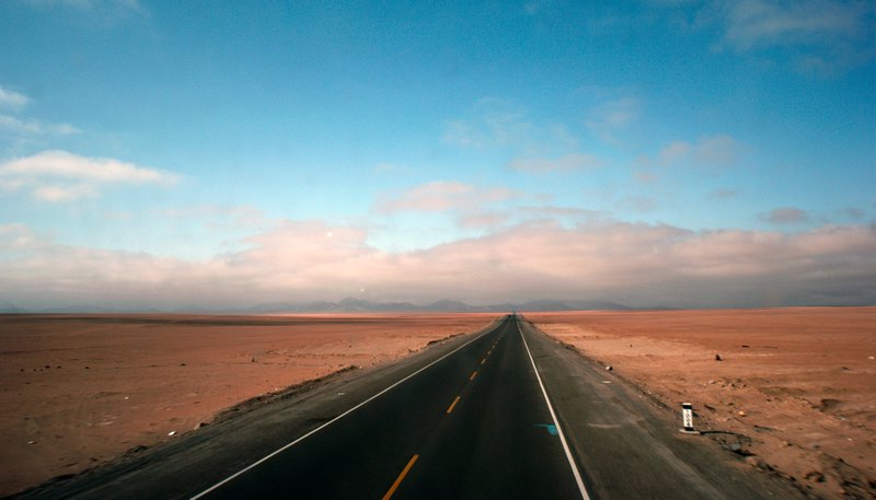 The road through the Atacama