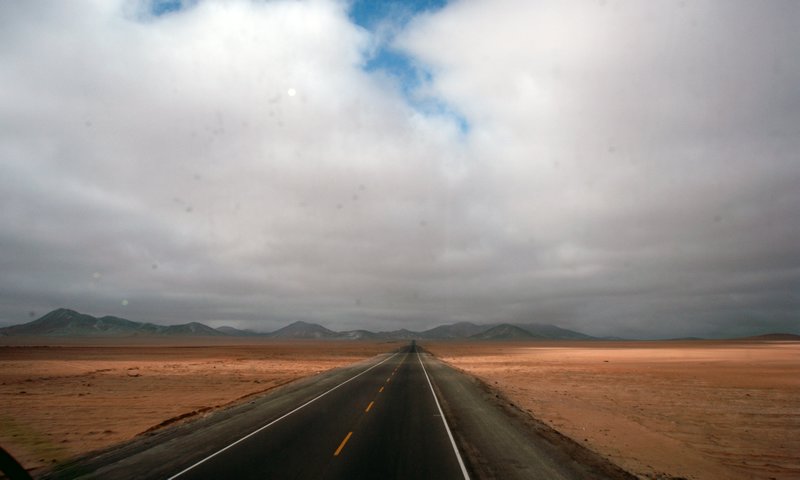 The road through the Atacama