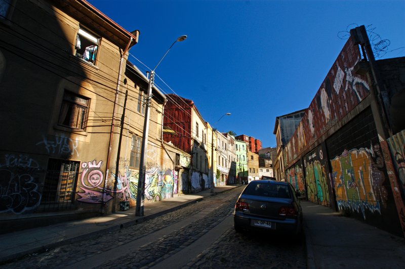 Streets of Valparaiso