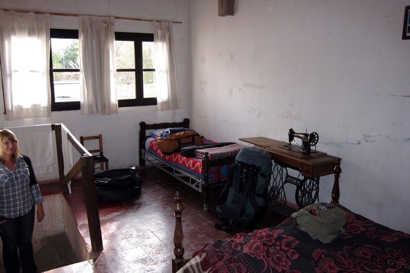our room at the hostel