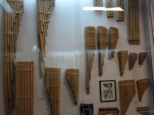 An annoyance of pan-pipes