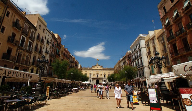 Tarragona main plaza