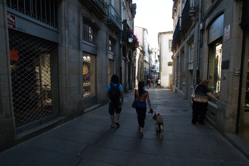 walking, Santiago de Compostela