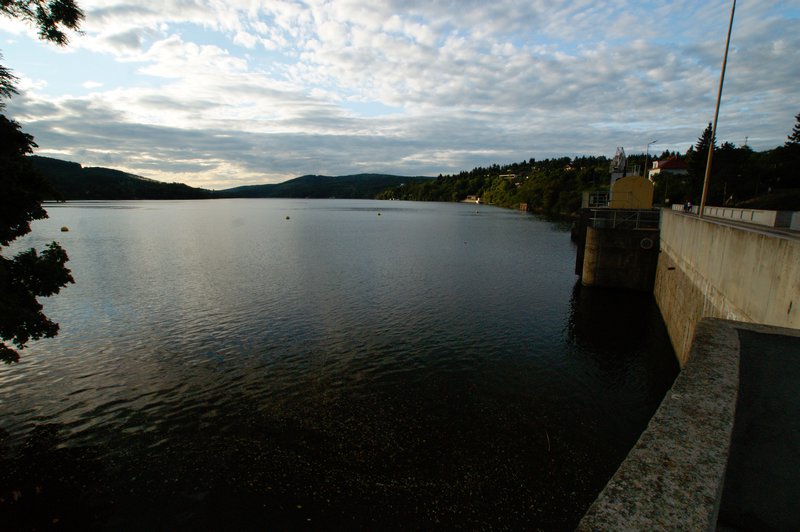 The lake near Brno