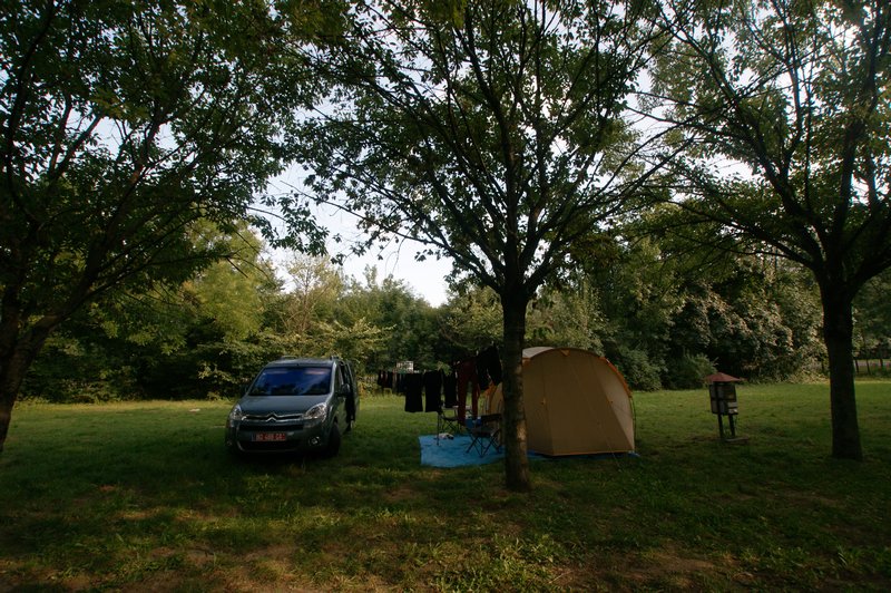 Hungary, they have camping too