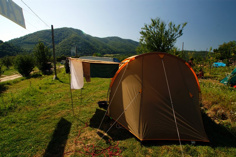 Camp near Cisnadioara
