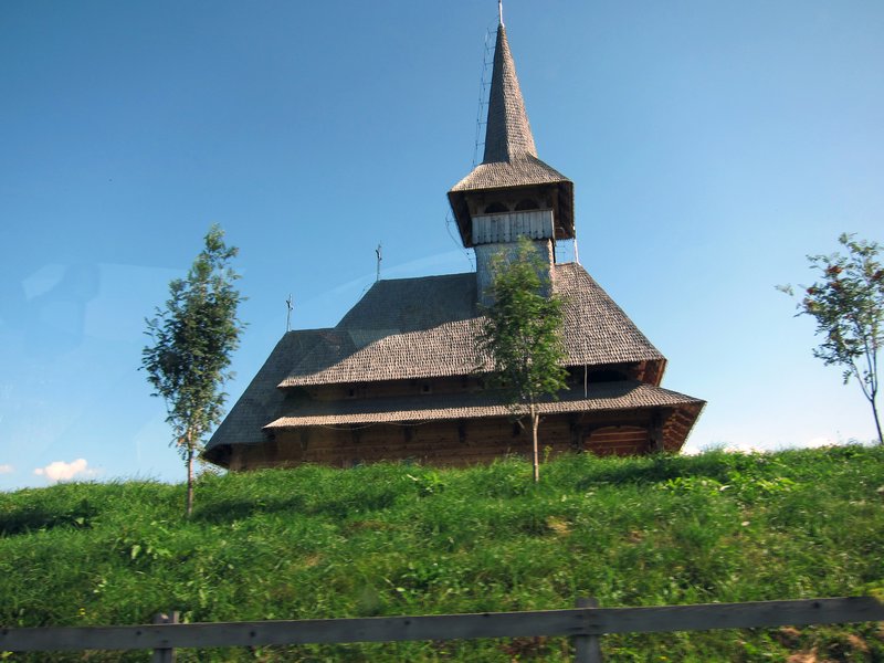 Maramures-style church, Transylvania